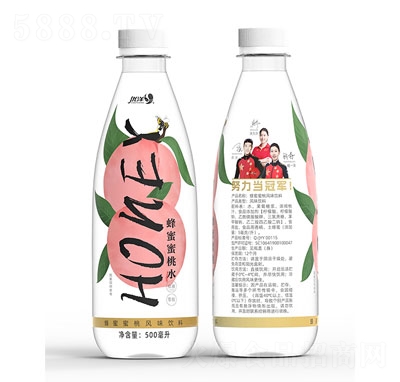 優(yōu)洋蜂蜜蜜桃水500ml（瓶）
