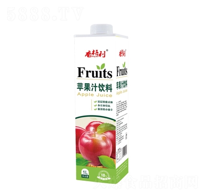 香格利蘋果汁飲料1L