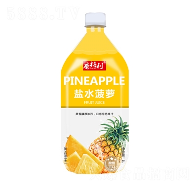 香格利鹽水菠蘿風味飲料1L