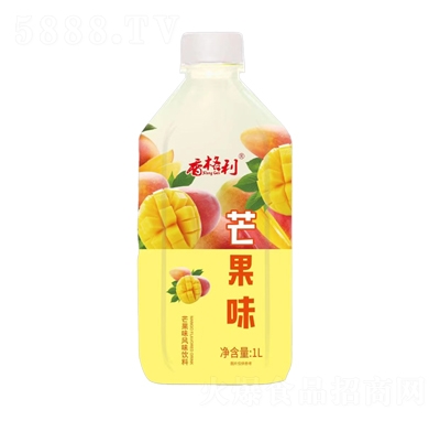 香格利芒果味風味飲料1L