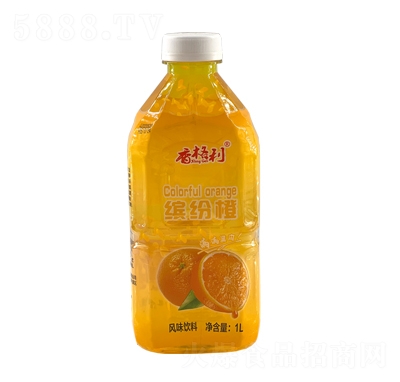 香格利繽紛橙風味飲料1L