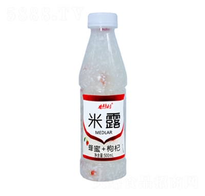 香格利蜂蜜+枸杞米露飲料500ml