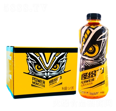 怪給力維生素風味飲料1LX12瓶