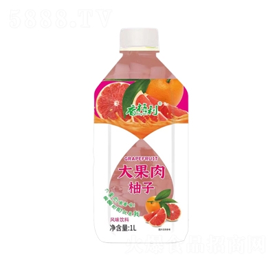 香格利大果肉柚子風味飲料1L