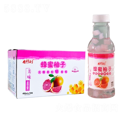 香格利蜂蜜柚子果汁飲料450mlX15瓶