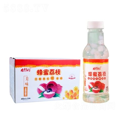 香格利蜂蜜荔枝果汁飲料450mlX15瓶