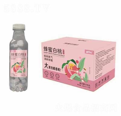 香格利蜂蜜白桃汁果肉果汁460ml×15