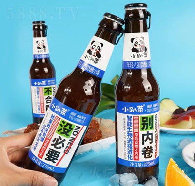 小趴菜啤酒275ml玻璃瓶