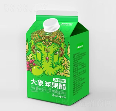 大象發(fā)酵型蘋(píng)果醋480ml