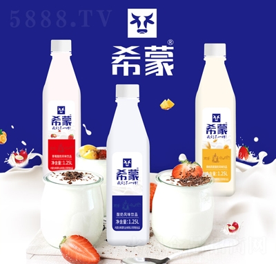 希蒙果味酸奶1.25LX6瓶