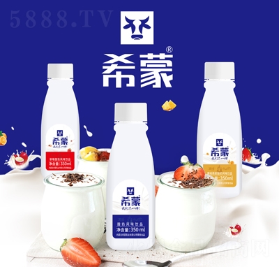 希蒙果味酸奶350mlX12瓶