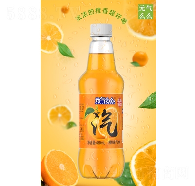元氣么么汽水橙味460毫升