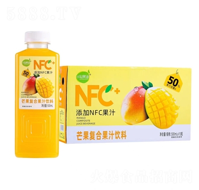 小輕果語芒果復合果汁飲料500mlX15瓶
