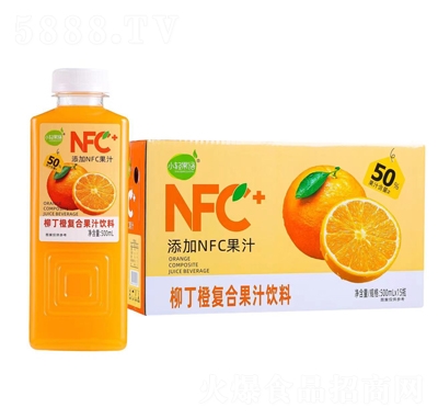 小輕果語柳丁橙復合果汁飲料500mlX15瓶