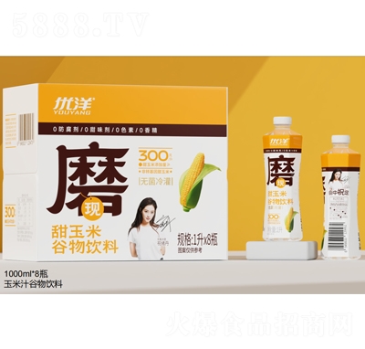 優(yōu)洋甜玉米谷物飲料1.25LX6瓶