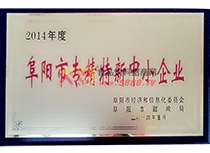 阜陽(yáng)市專精特新中小企業(yè)