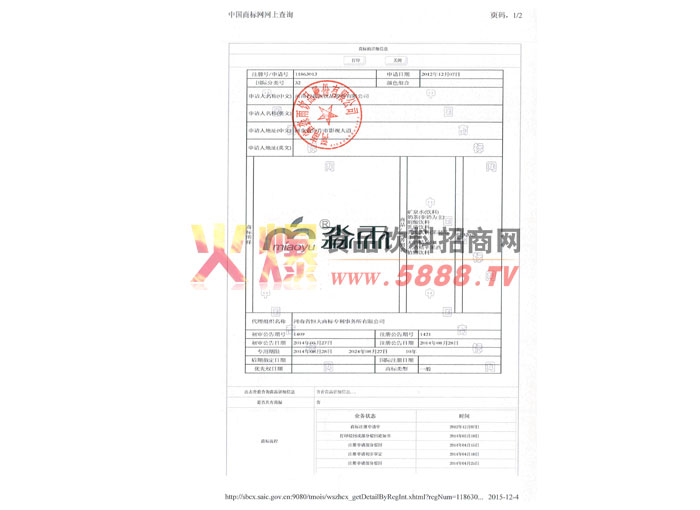 商標信息
