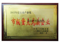 市級重點龍頭企業(yè)