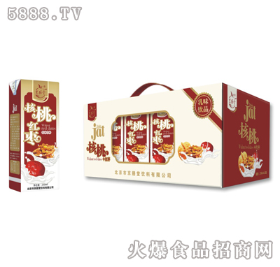 核桃紅棗開(kāi)窗禮盒250ml×12包