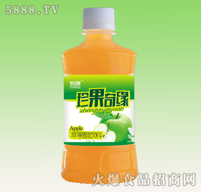 悅康珍果奇緣蘋果醋飲料390ml
