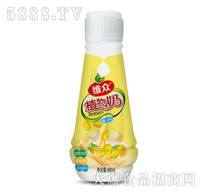 維眾植物奶高鈣豆奶480ml