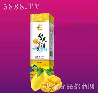 臺果風情芒果汁飲料1L