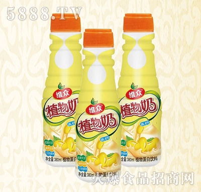 維眾植物奶植物蛋白飲料380ml