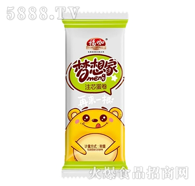 ?？?mèng)想家注芯蛋卷綠色包裝