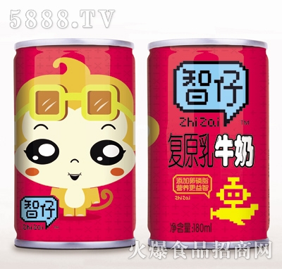 智仔復原乳牛奶180ml