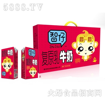 智仔復原乳牛奶24盒