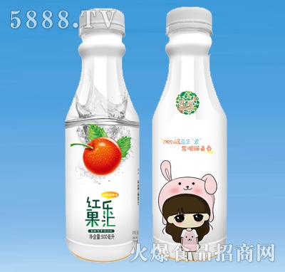 紅樂果匯山楂&蘋果果汁飲料500ml