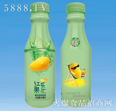 紅樂果匯芒果&蘋果果汁飲料500ml