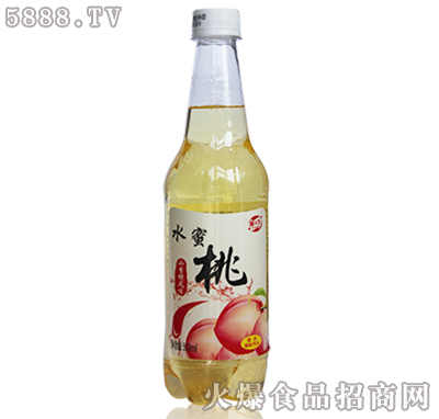 530ml酷e百水蜜桃小香檳風(fēng)味混合果味汽水