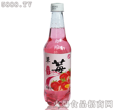 530ml酷e百草莓小香檳風(fēng)味混合果味汽水