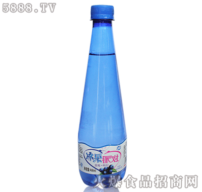 酷e百冰果派對(duì)藍(lán)莓+枸杞混合果味汽水468ml