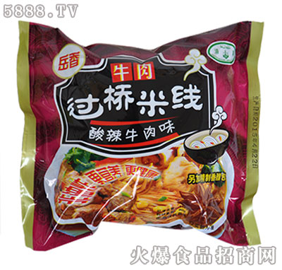 岳香過橋米線酸辣牛肉味（袋）