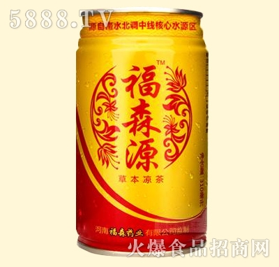 福森源草本涼茶灌裝310ml