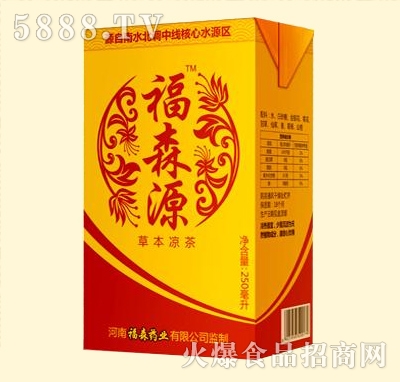 福森源草本涼茶樂利裝250ml