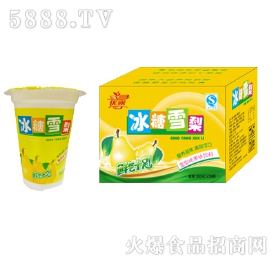 優(yōu)露冰糖雪梨杯裝