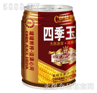 四季玉米鮮榨玉米汁250ml