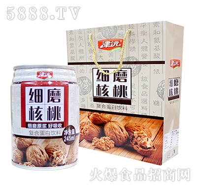 津沅細(xì)磨核桃復(fù)合蛋白飲料
