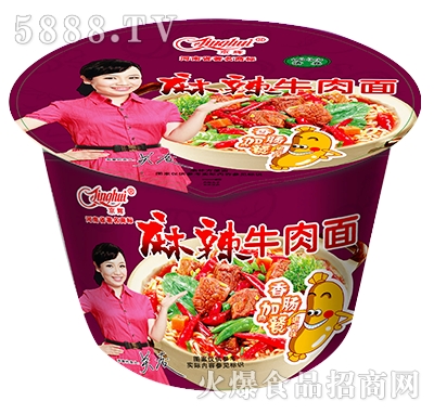 京輝麻辣牛肉面桶