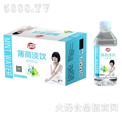 360mlx24瓶酷e百薄荷淡飲風(fēng)味飲品