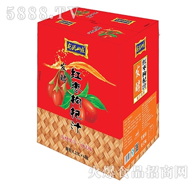 1.25Lx6龍興山莊發(fā)酵紅棗枸杞汁