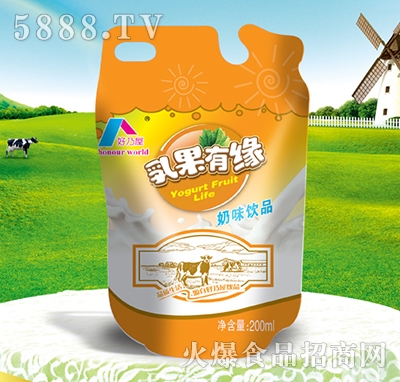 200ml乳果有緣奶味飲品芒果味