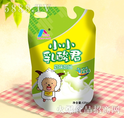 好乃屋小小乳酸君奶味飲料原味125ml