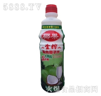 椰果生榨果肉椰子汁植物蛋白飲料1.25L
