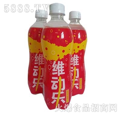 500ml酷e百維動(dòng)樂(lè)荔枝味碳酸飲料