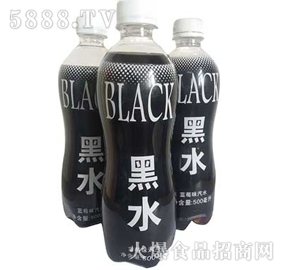 500ml酷e百黑水藍(lán)莓味汽水