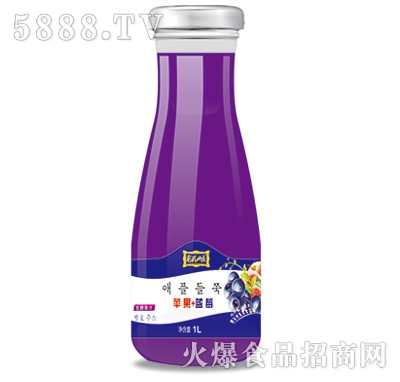 龍興1L瓶裝蘋果+藍(lán)莓
